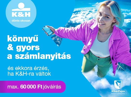 online K&H bankszámlanyitás